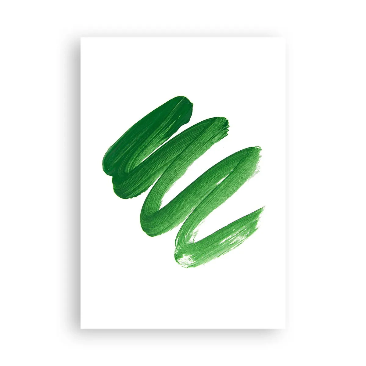 Poster - Glumă verde - 70x100 cm
