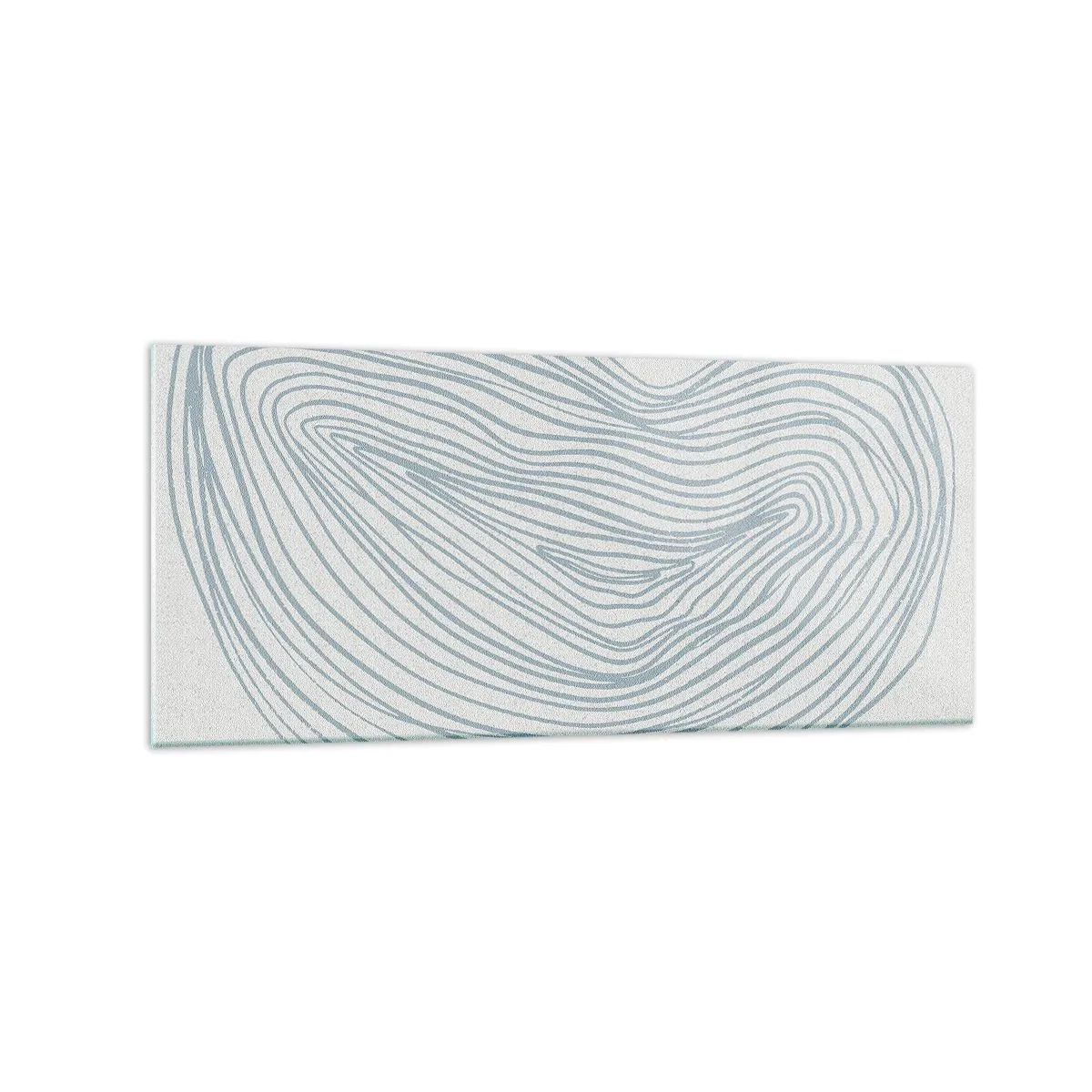 Tablou pe sticlă - Zâmbet de picături - 120x50 cm