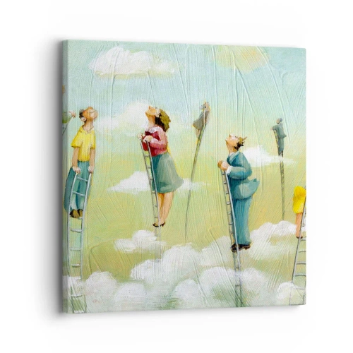 Tablou pe pânză - Urmează-ți visul - 30x30 cm