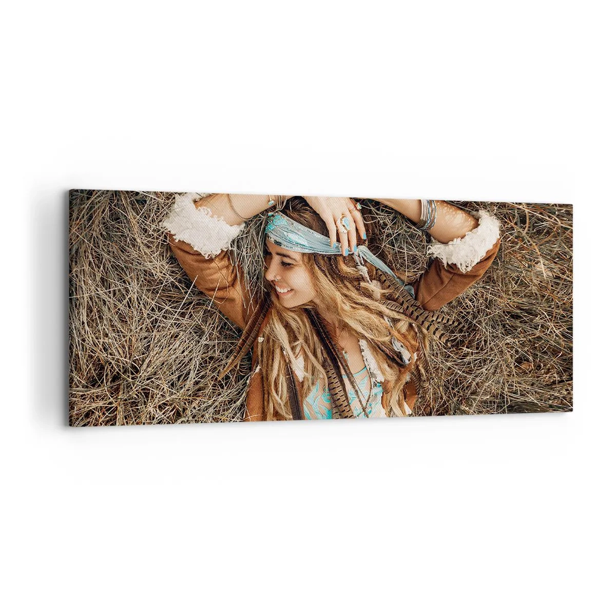 Tablou pe pânză - În drum spre vara iubirii - 120x50 cm