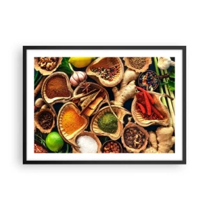 Poster în ramă neagră - Ia ce vrei - 70x50 cm