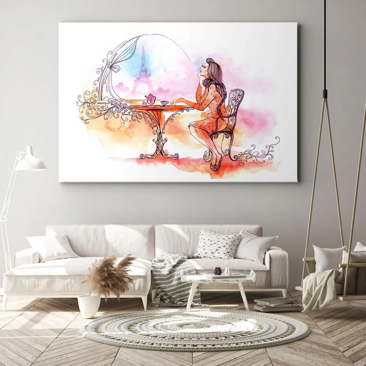 Tablou pe pânză - Șic parizian - 100x70 cm