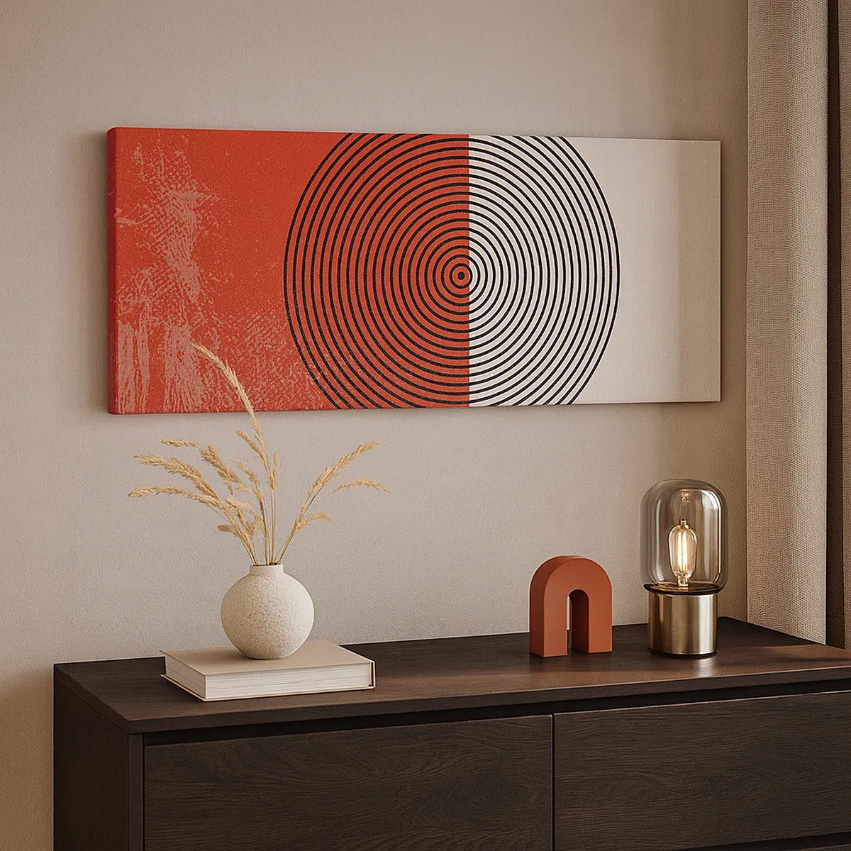 Tablou pe pânză - Direct la subiect - 30x30 cm