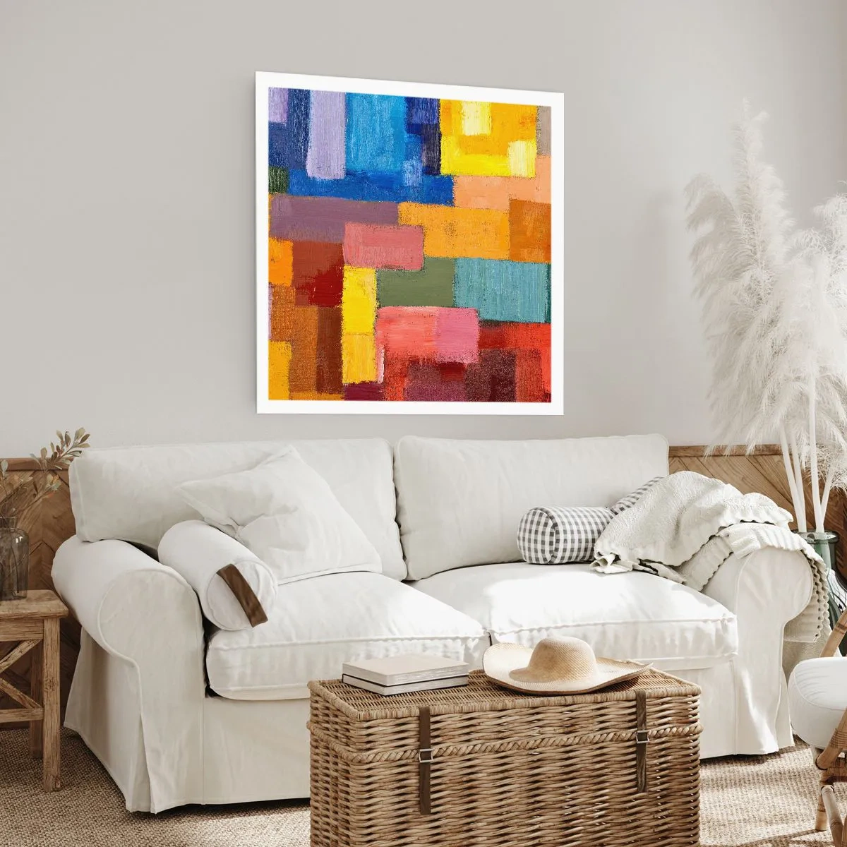 Poster - Fiecare diferită, toate colorate - 30x30 cm
