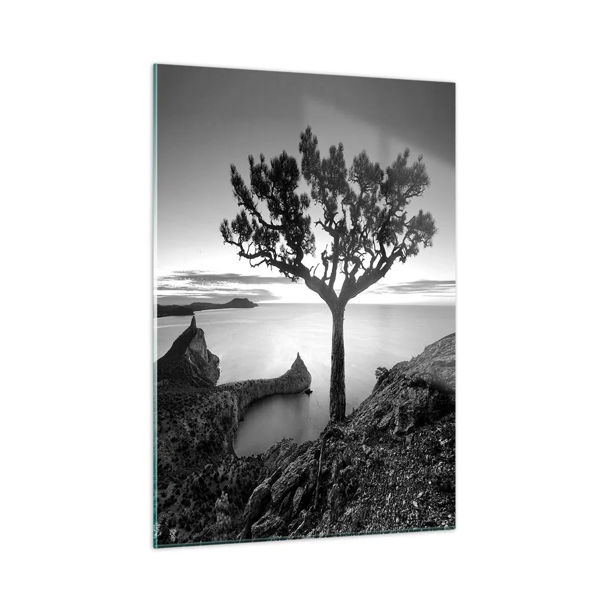 Tablou pe sticlă - Liniște până la orizont - 50x70 cm