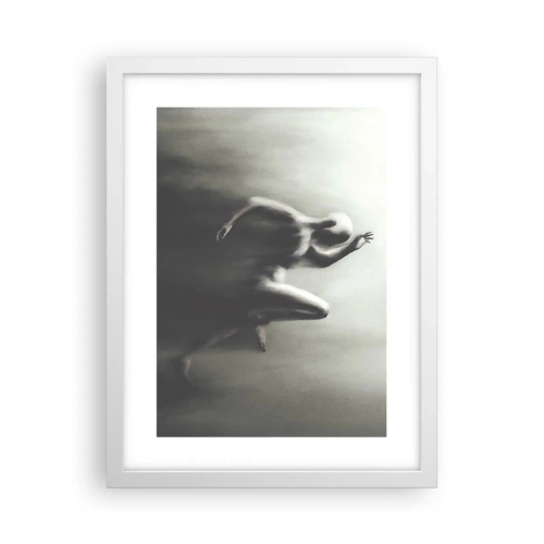 Poster în ramă albă - De neoprit - 30x40 cm