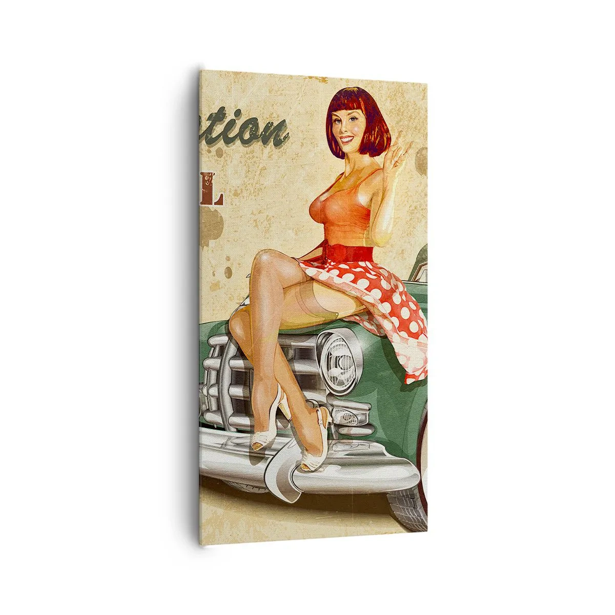 Tablou pe pânză - Extraordinari ani '40. - 65x120 cm