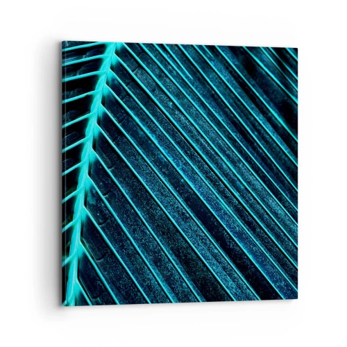 Tablou pe pânză - Textura verdelui - 70x70 cm