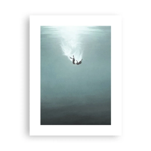 Poster - În îmbrățișarea oceanului - 30x40 cm