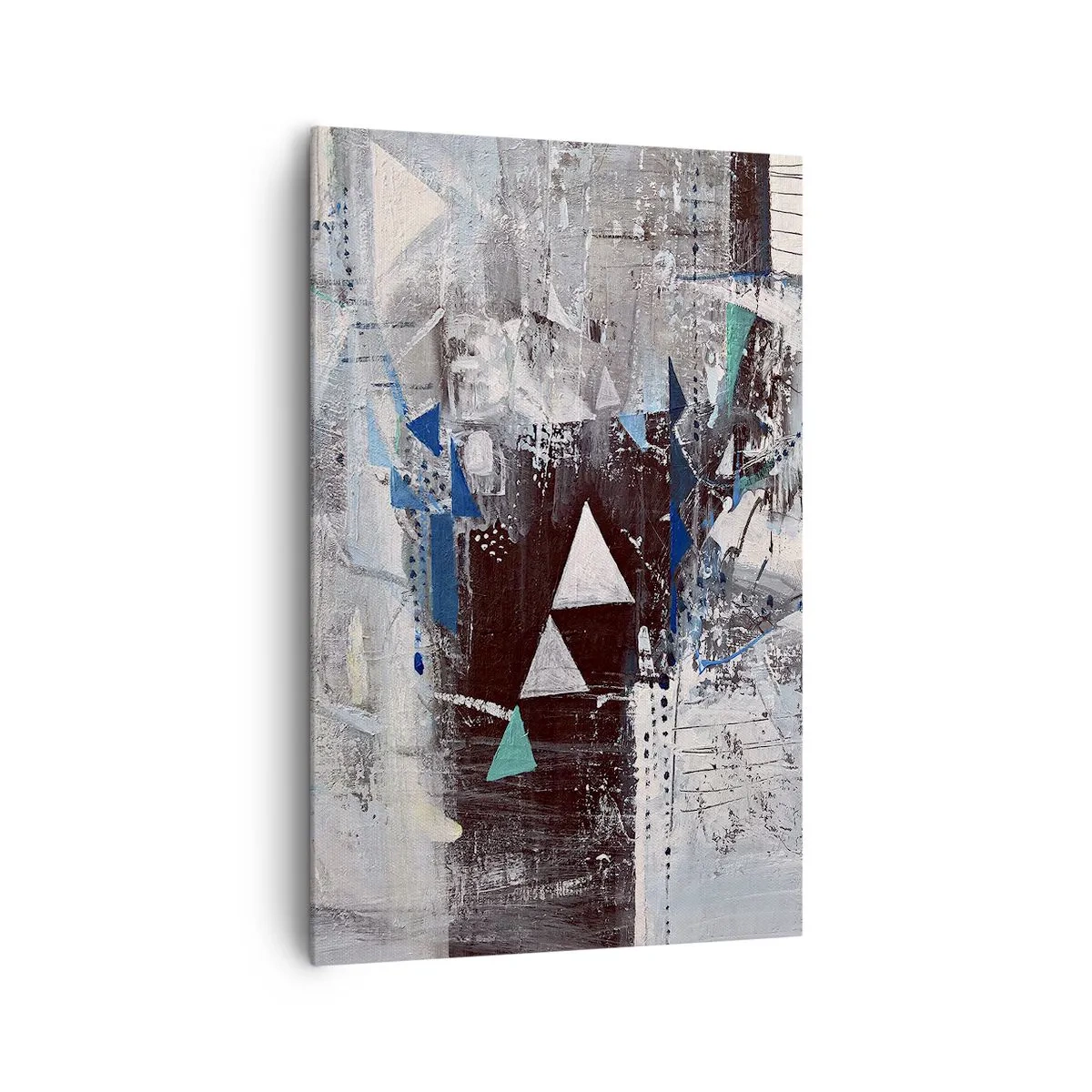 Tablou pe pânză - Ordinea superioară a triunghiurilor - 80x120 cm