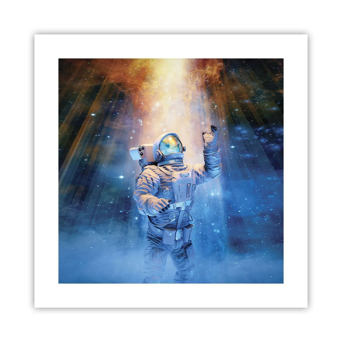 Poster - În cele din urmă am ajuns - 40x40 cm