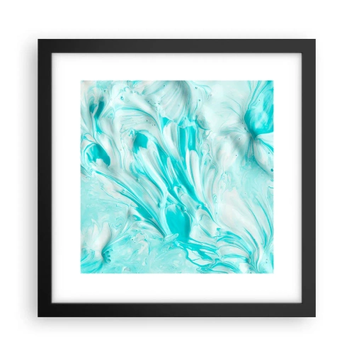 Poster în ramă neagră - Împreună pentru totdeauna - 30x30 cm