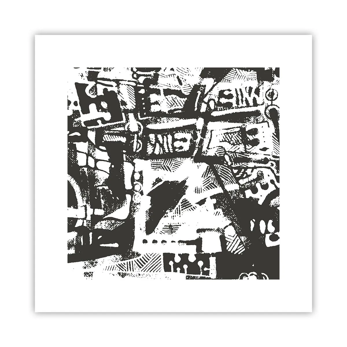 Poster - Ordine sau haos? - 30x30 cm