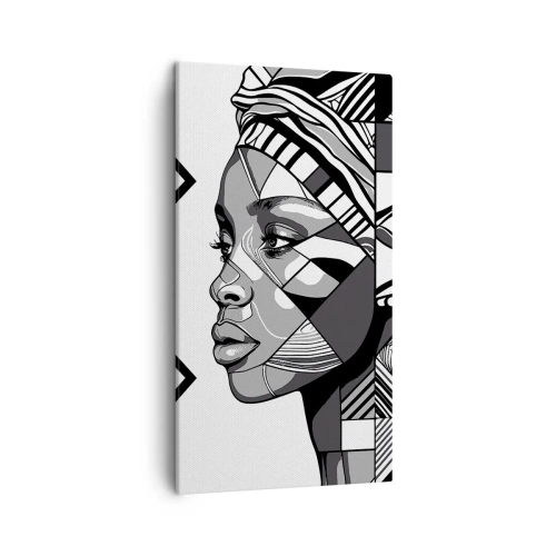Tablou pe pânză - Portret etnic - 45x80 cm