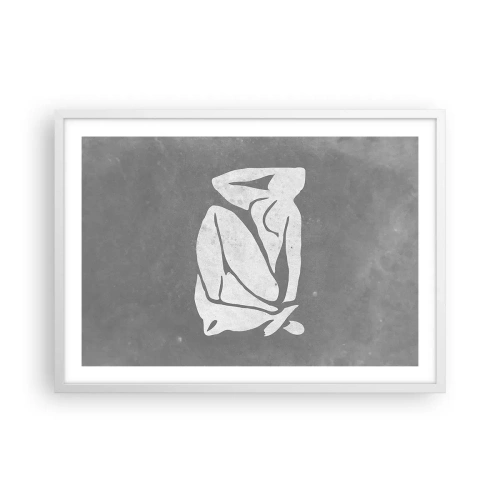 Poster în ramă albă - În reverie - 70x50 cm
