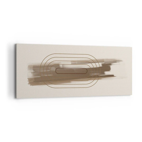 Tablou pe pânză - O adiere de gri - 120x50 cm