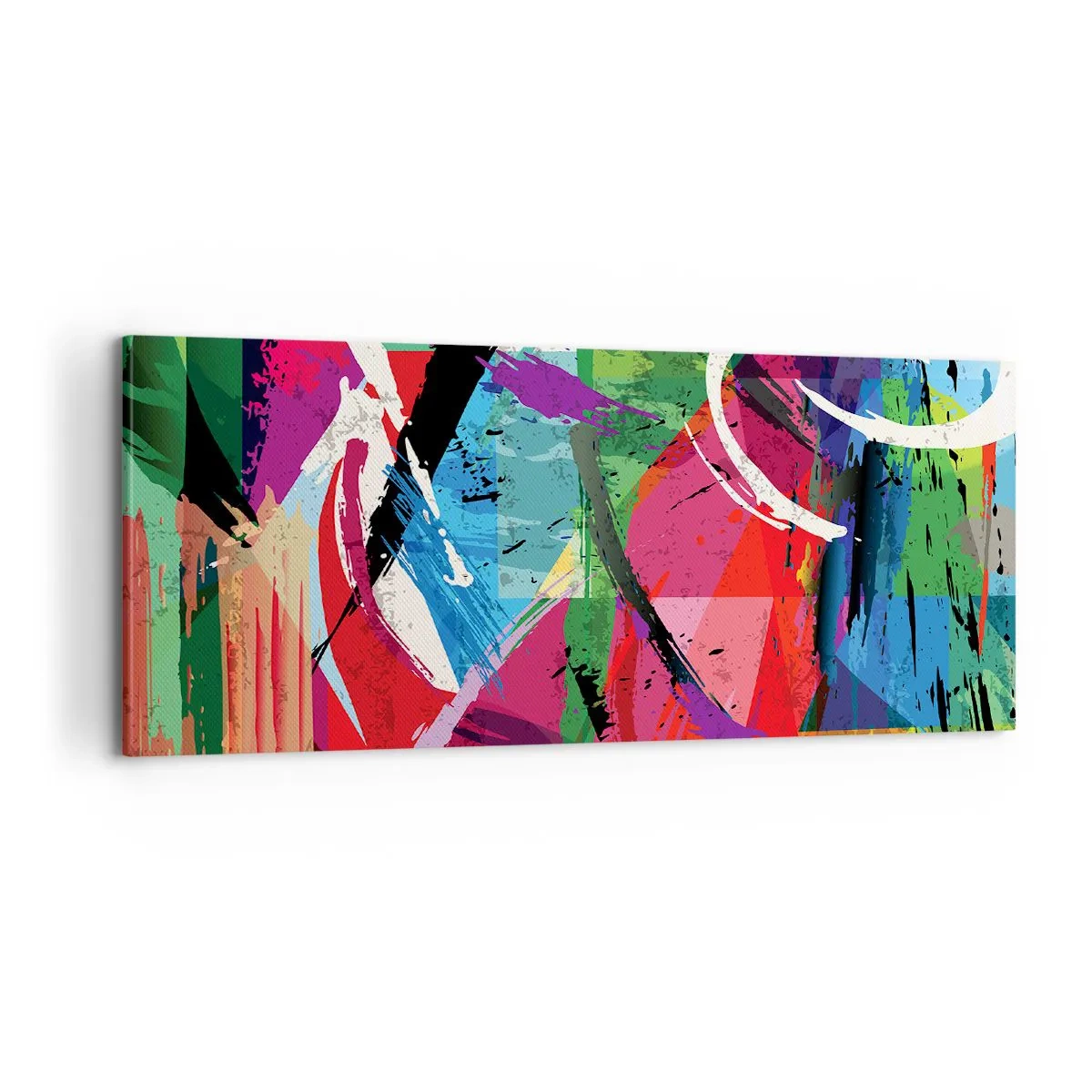 Tablou pe pânză - Rapid, vioi și plin de viață - 100x40 cm