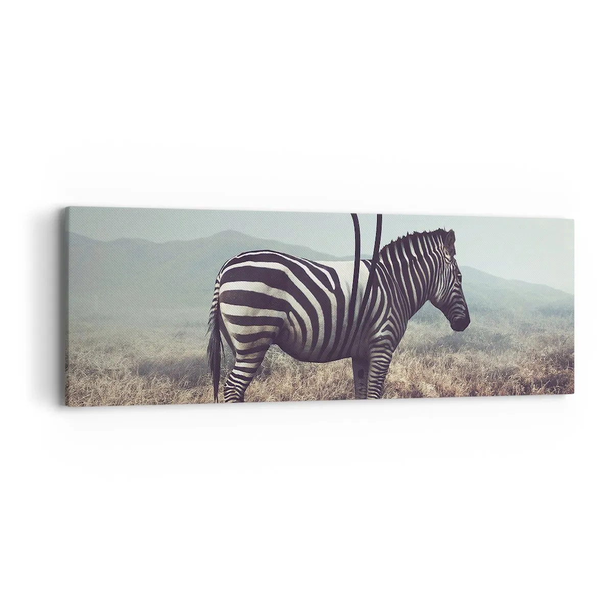 Tablou pe pânză - Atenție! Defecțiune - 90x30 cm