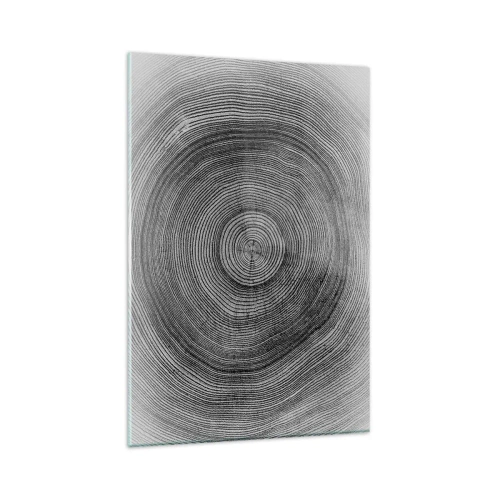 Tablou pe sticlă - Un semn al vremurilor - 80x120 cm