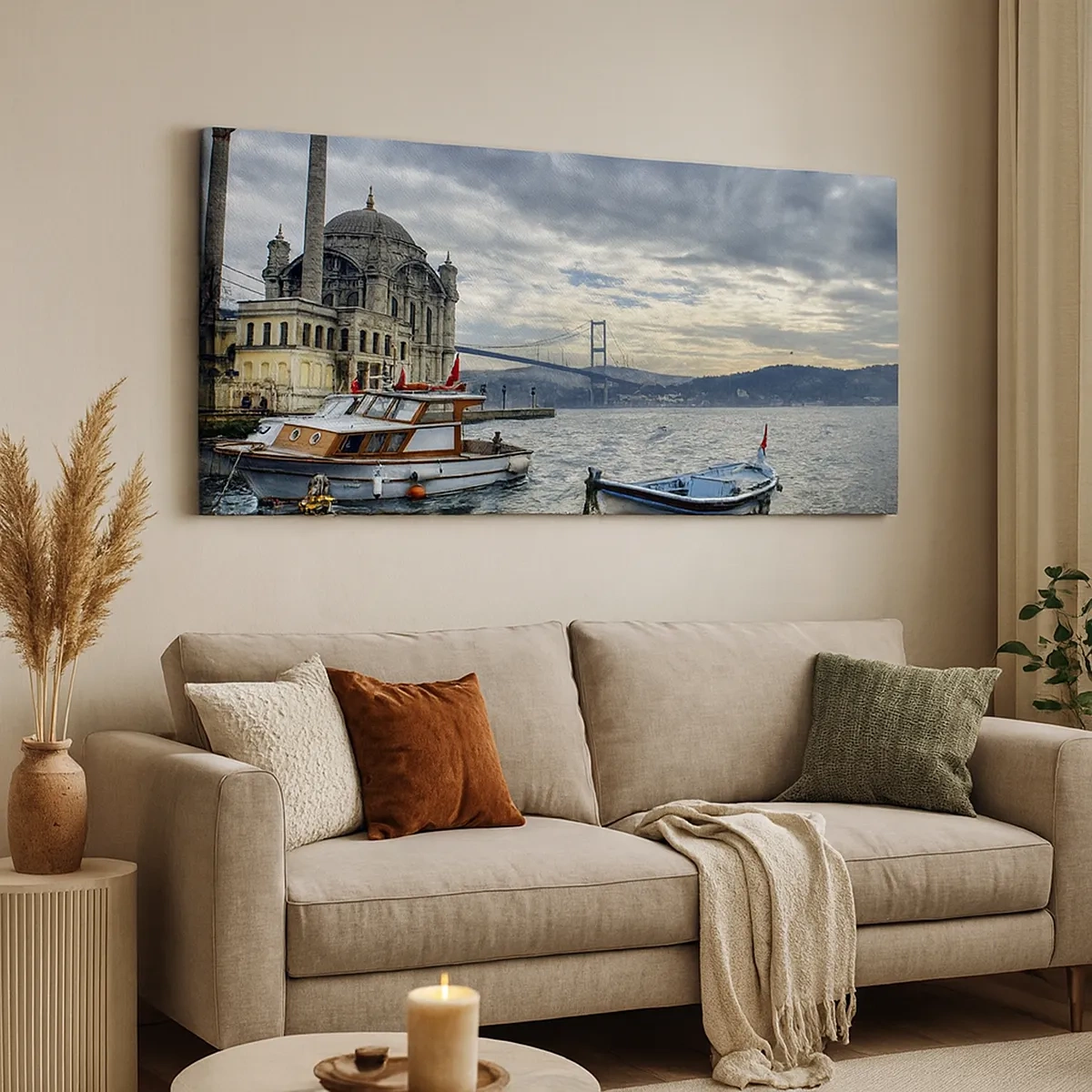 Tablou pe pânză - La granița dintre lumi - 30x30 cm