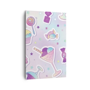 Tablou pe pânză - Să ai o zi de naștere în fiecare zi - 80x120 cm