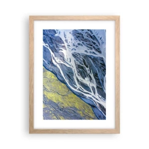 Poster în ramă de stejar deschis - Picturi din natură - 30x40 cm