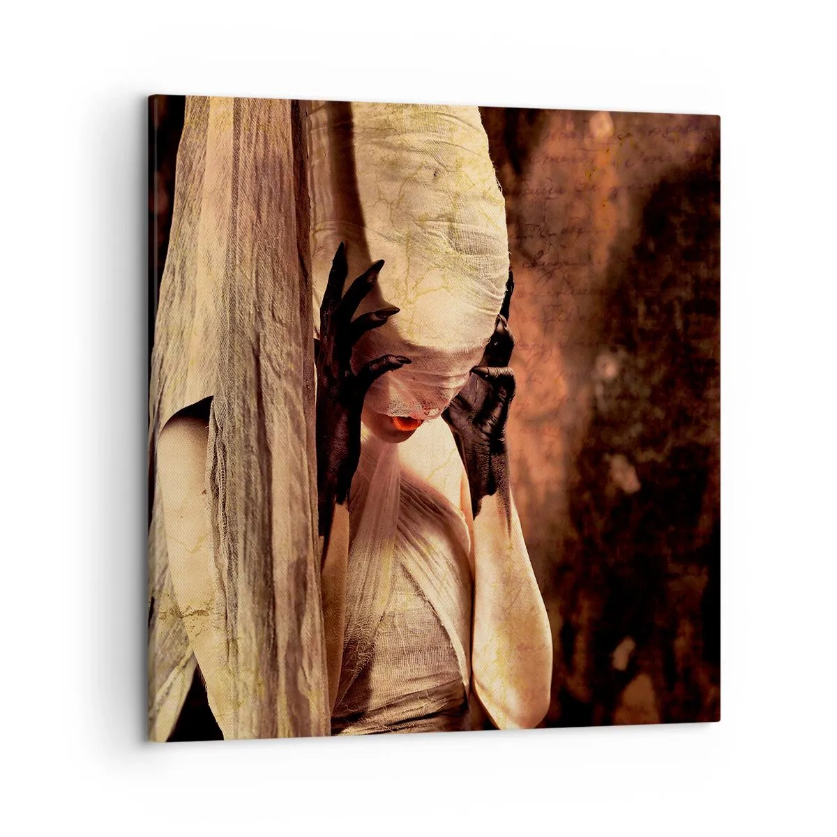 Tablou pe pânză - Între bine și rău - 50x50 cm