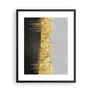 Poster în ramă neagră - Înăuntru și în sus - 40x50 cm
