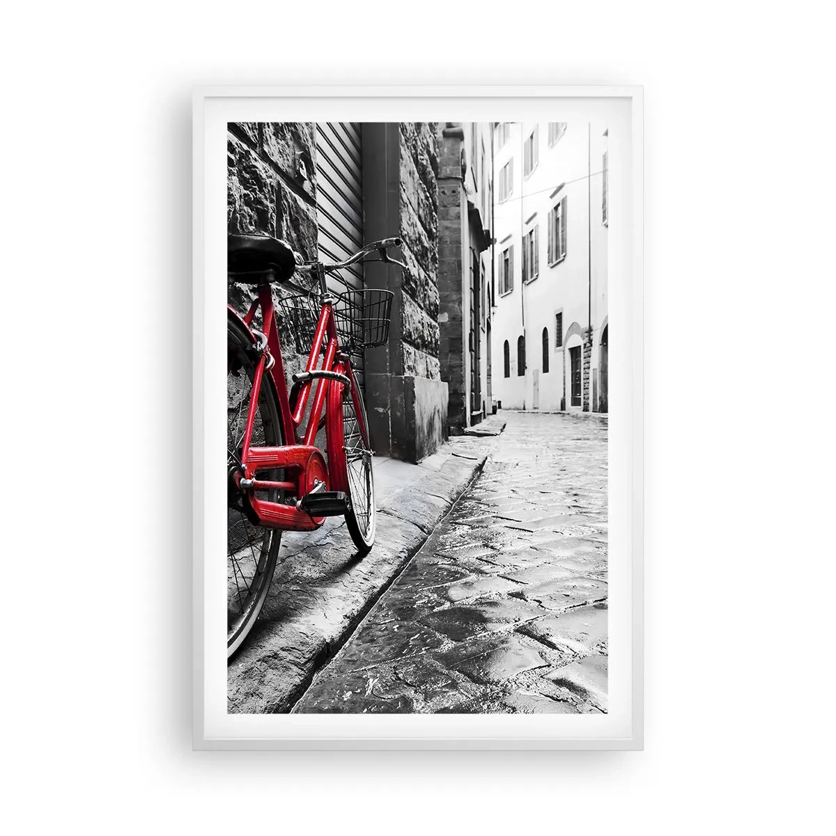 Poster în ramă albă - Adevărata frumusețe nu îmbătrânește - 61x91 cm