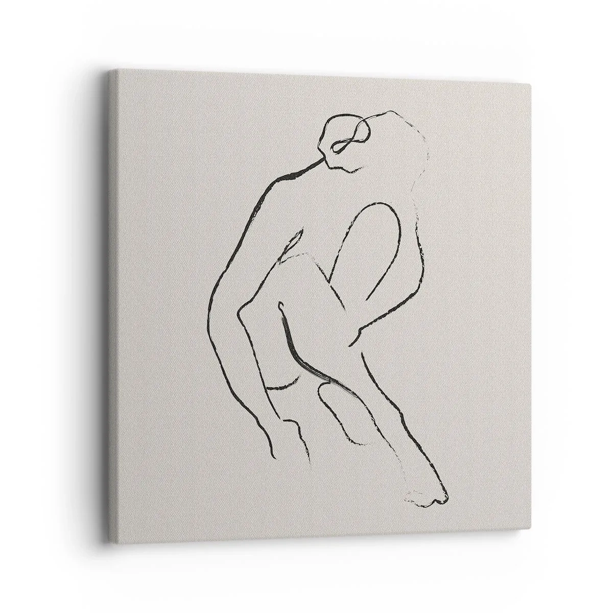 Tablou pe pânză - Schiță intimă - 30x30 cm