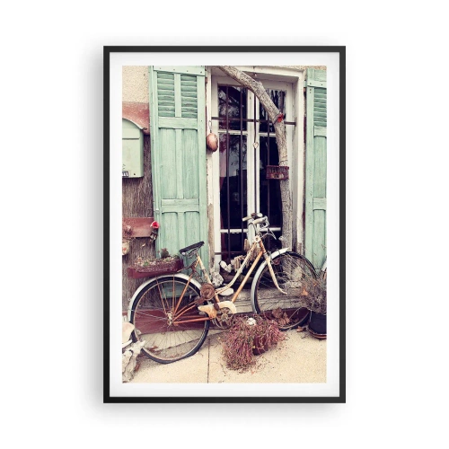 Poster în ramă neagră - Trăiască provincia! - 61x91 cm