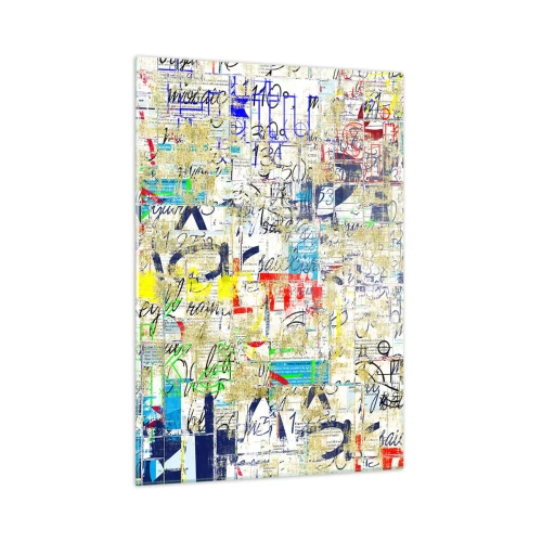 Tablou pe sticlă - Pur și simplu plăcut pentru ochi - 50x70 cm