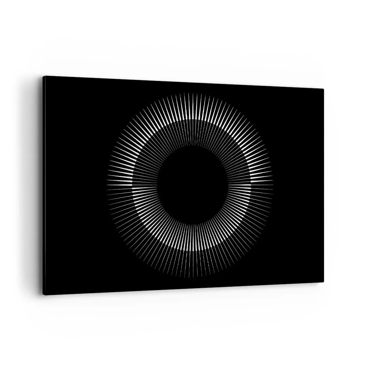 Tablou pe pânză - Soarele Negru - 120x80 cm