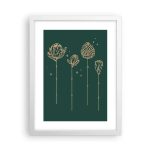 Poster în ramă albă - Familia IERBEscu - 30x40 cm