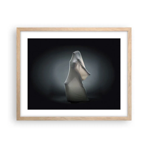 Poster în ramă de stejar deschis - Dorințe ascunse - 50x40 cm