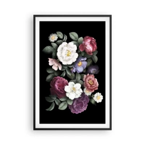 Poster în ramă neagră - Dintr-o grădină engleză - 61x91 cm