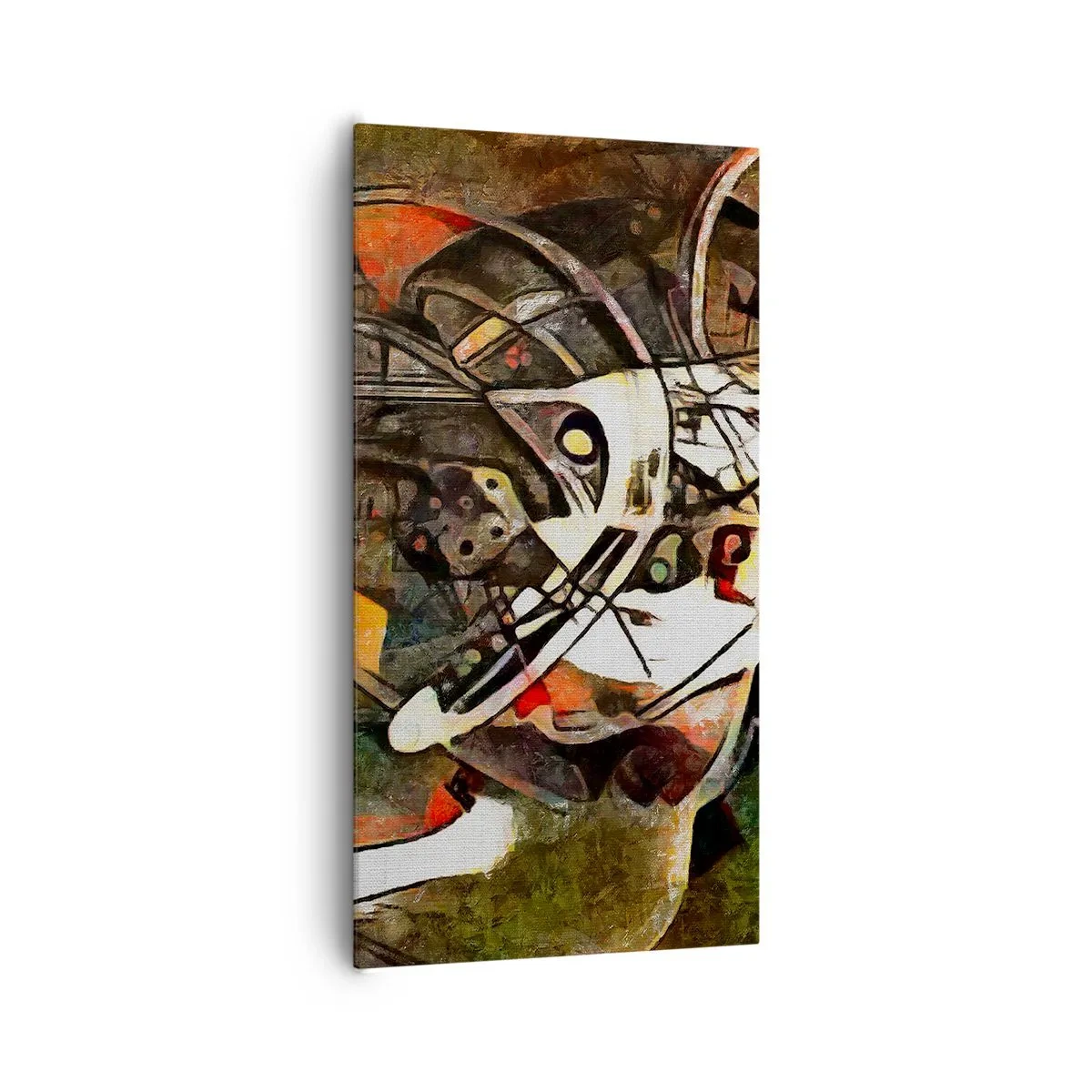 Tablou pe pânză - Auziți mișcarea? - 65x120 cm