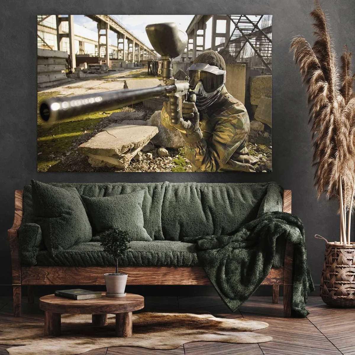 Tablou pe pânză - Și tu poți fi erou - 120x80 cm