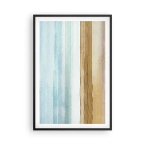 Poster în ramă neagră - Serenitate - 61x91 cm