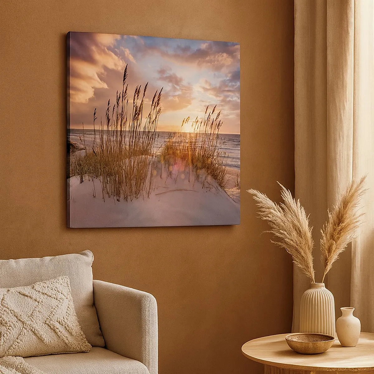 Tablou pe pânză - Adio soare și vânt - 30x30 cm