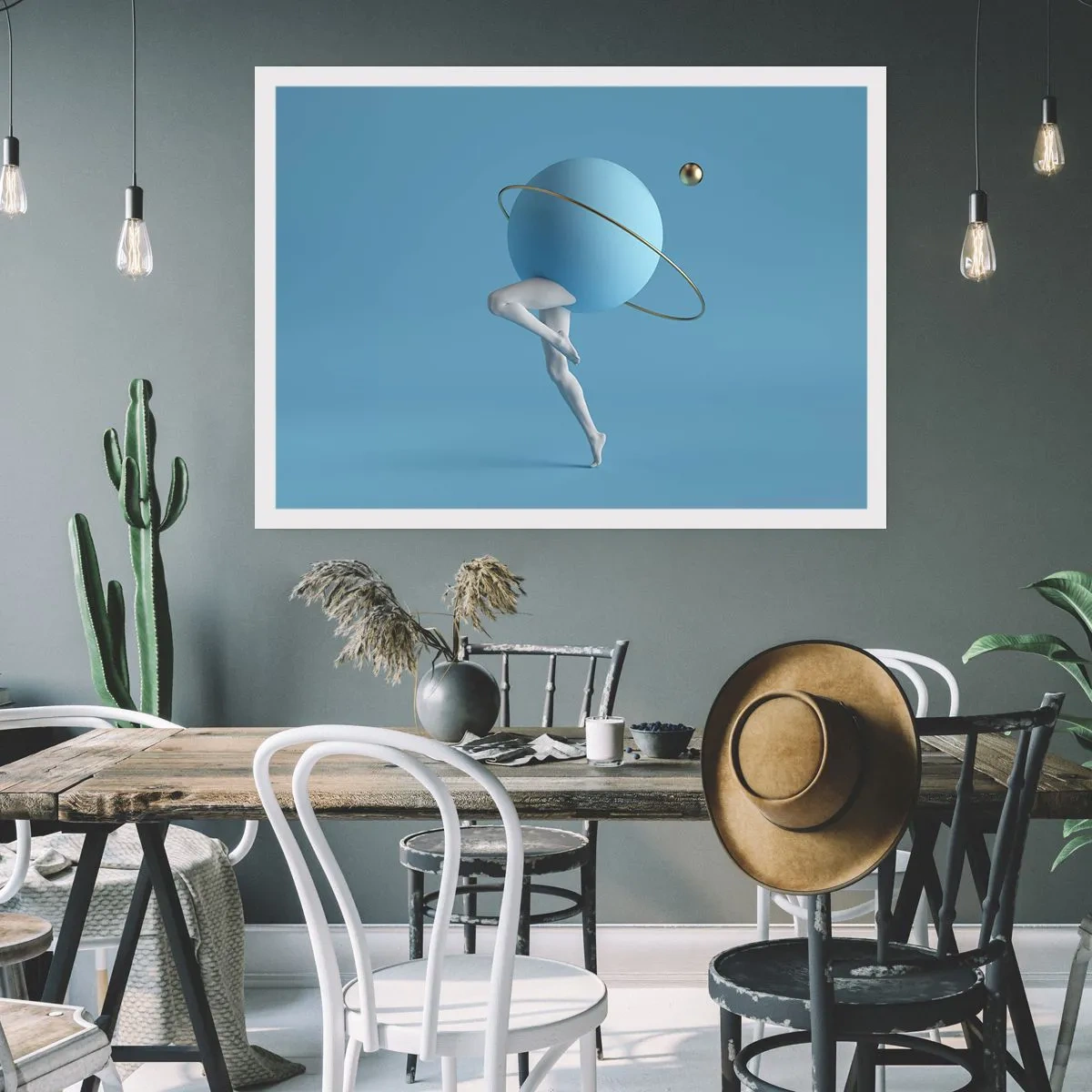 Poster - Și planetele o iau razna - 70x50 cm