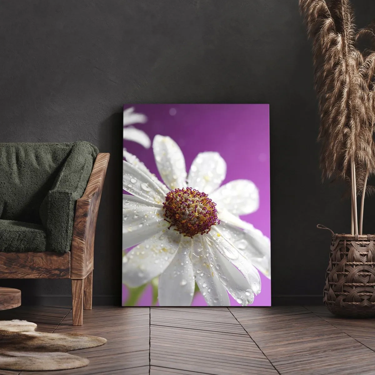 Tablou pe pânză - Modestă în frumusețea ei - 70x100 cm