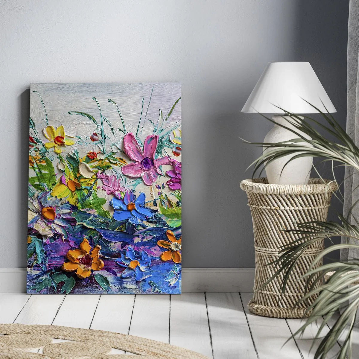Tablou pe pânză - Nu este deloc o natură moartă - 70x100 cm