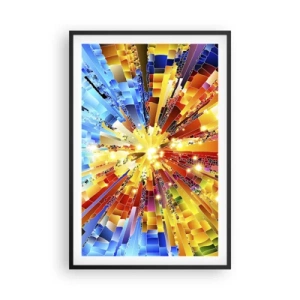 Poster în ramă neagră - In medias res - 61x91 cm