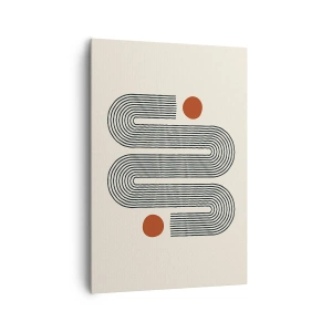 Tablou pe pânză - De la început până la sfârșit - 70x100 cm