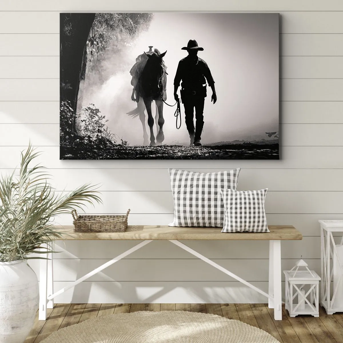 Tablou pe pânză - Texas de dimineața - 120x80 cm