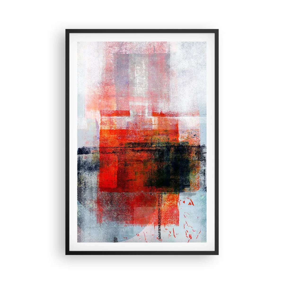 Poster în ramă neagră - Compoziție înfocată - 61x91 cm