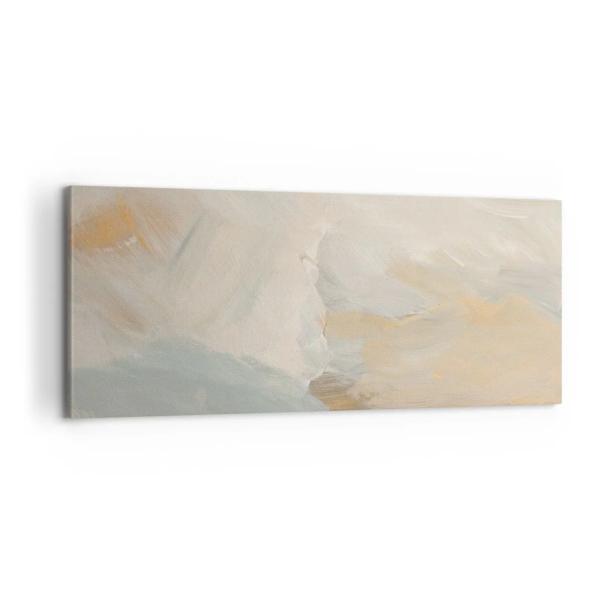 Tablou pe pânză - Abstracție - lumea blândeții - 100x40 cm