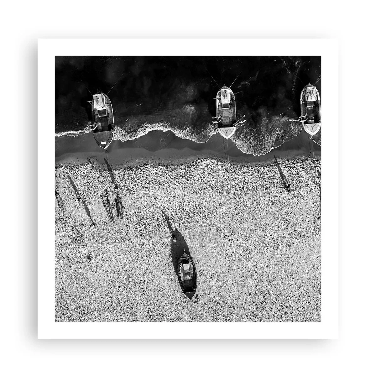 Poster - Tot pe țărm... - 60x60 cm