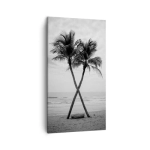 Tablou pe pânză - Prezența sensibilă - 45x80 cm